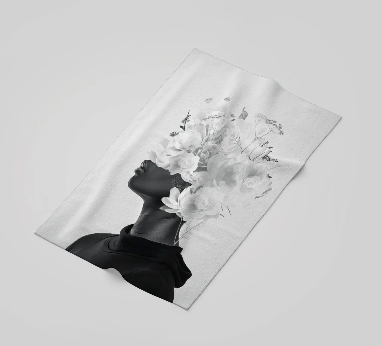 Fiore di piombo telo mare da Frank Moth