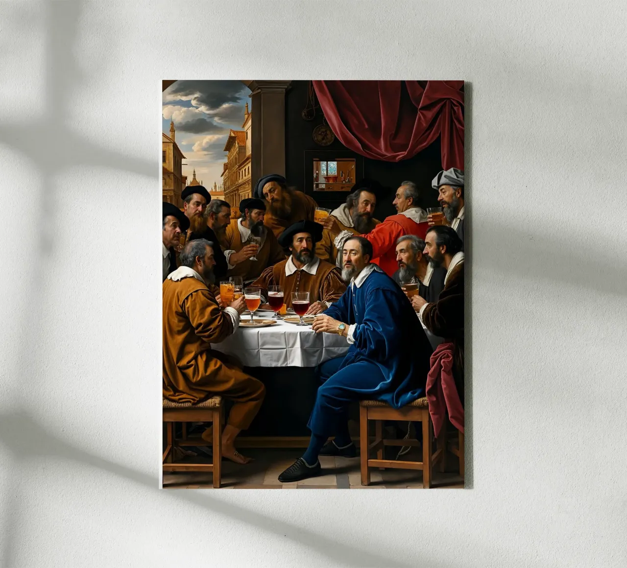 Festa & Rolex: Grandeur classica, tocco moderno e goccia limitata tela con Cornice a cassetta da Renaissance Rebel