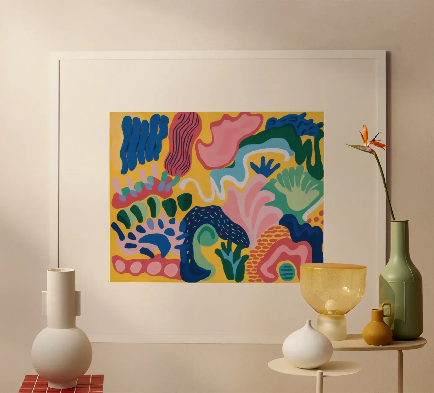 Abstract subacqueo poster da Bring Hues