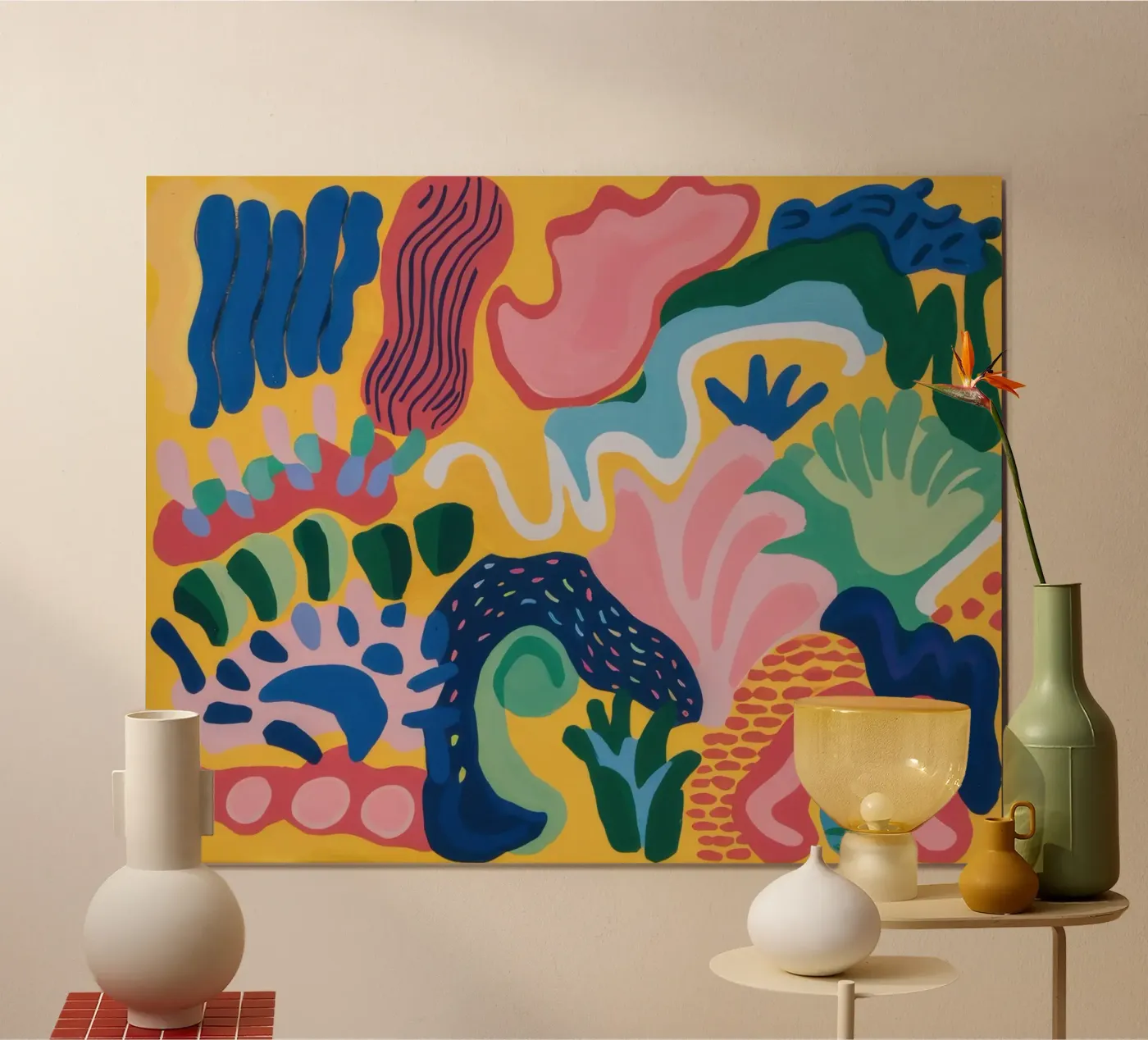Abstract subacqueo poster da Bring Hues