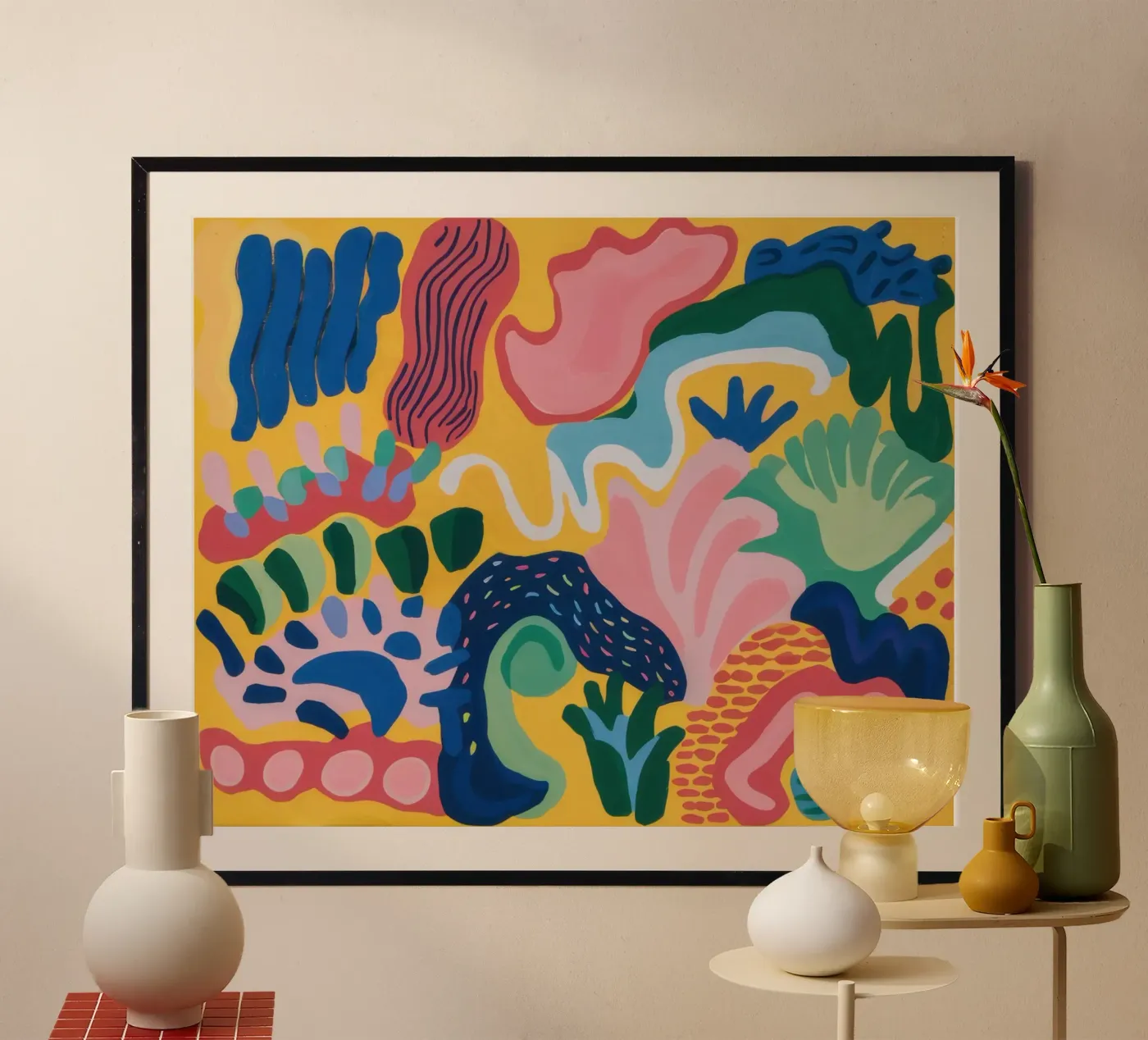 Abstract subacqueo poster da Bring Hues