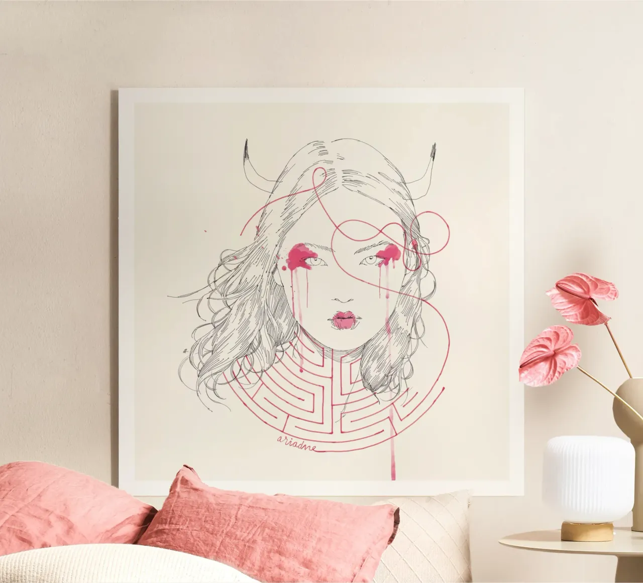 Ariadne plexiglass da Manuel Rebollo