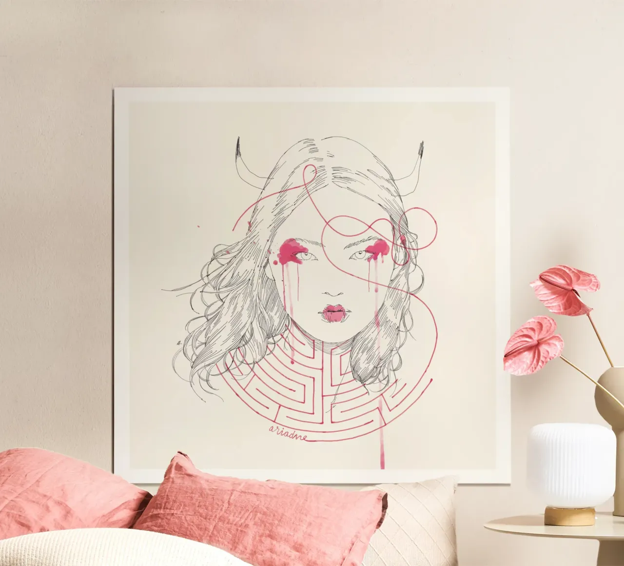 Ariadne poster da Manuel Rebollo