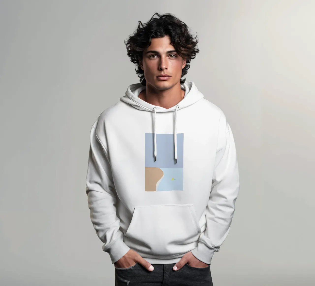 Fornøjelse Surf No. 02 felpa con cappuccio da Swen Swensøn