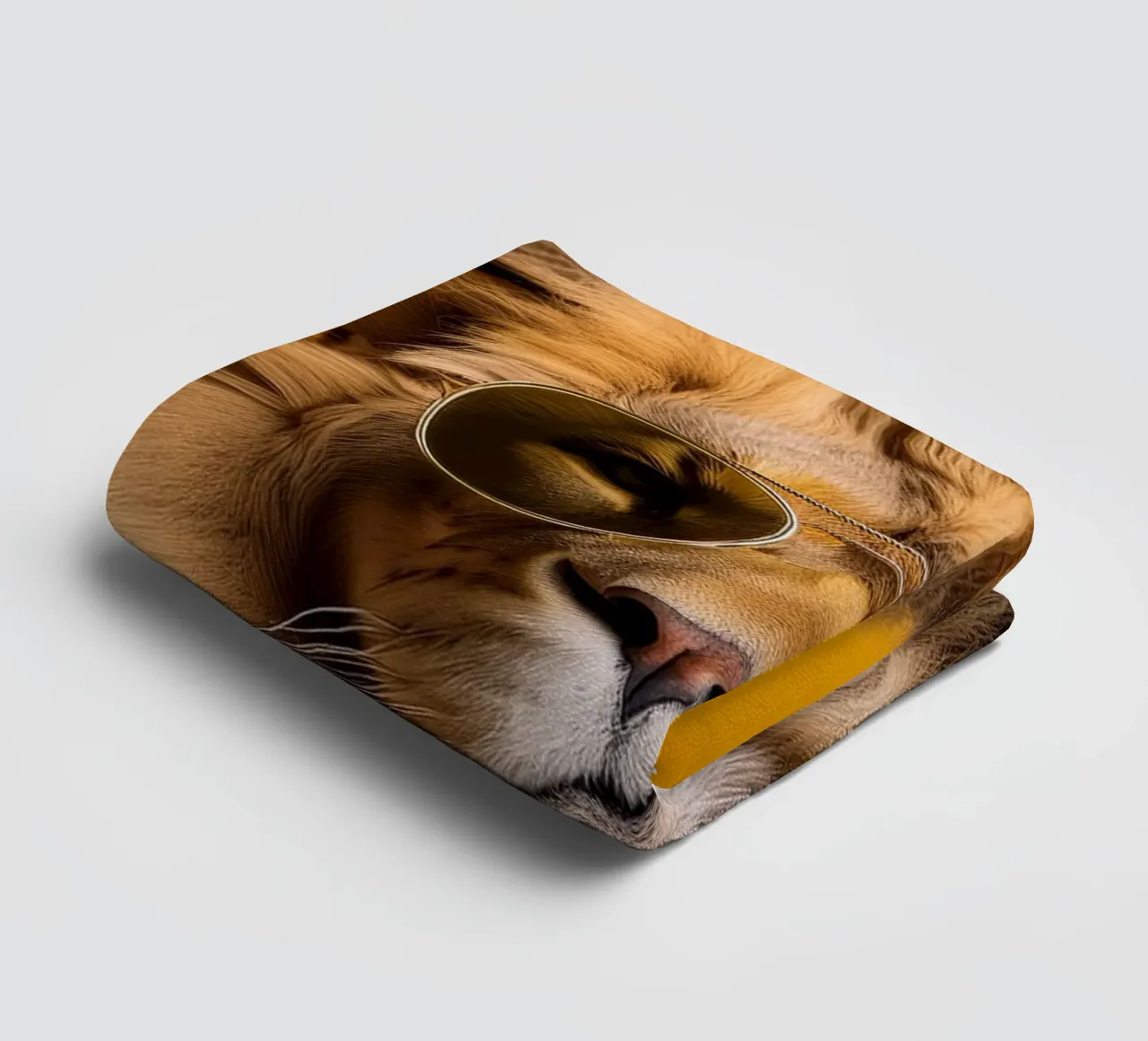 Majestic Lion with Aviator Sunglasses – Cool and Quirky Anim towel by FlexiDesignsByK