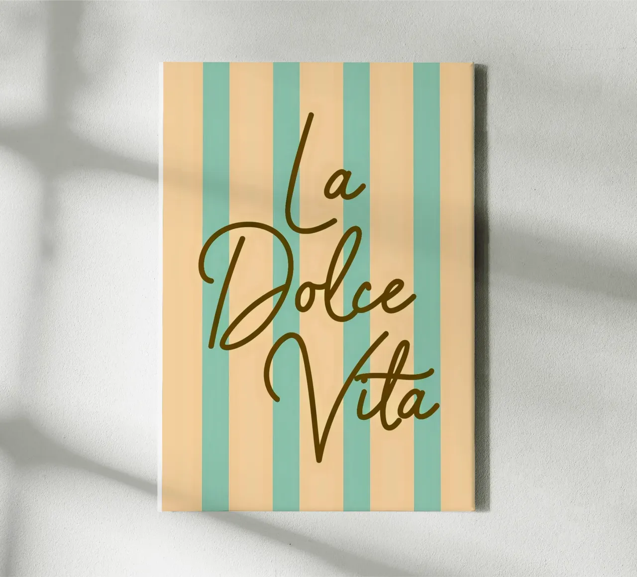 Rome | La Dolce Vita canvas met Baklijst van Ana Paniagua Design