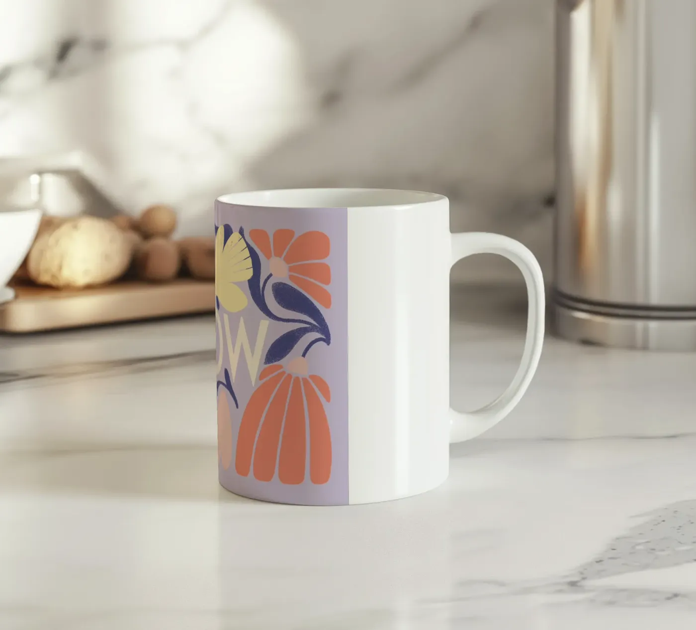 WOW ceramic mug by VIERUNDFÜNFZIG