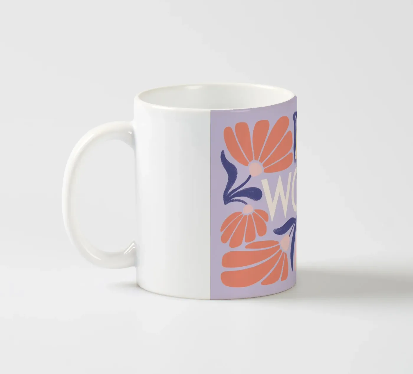 WOW ceramic mug by VIERUNDFÜNFZIG