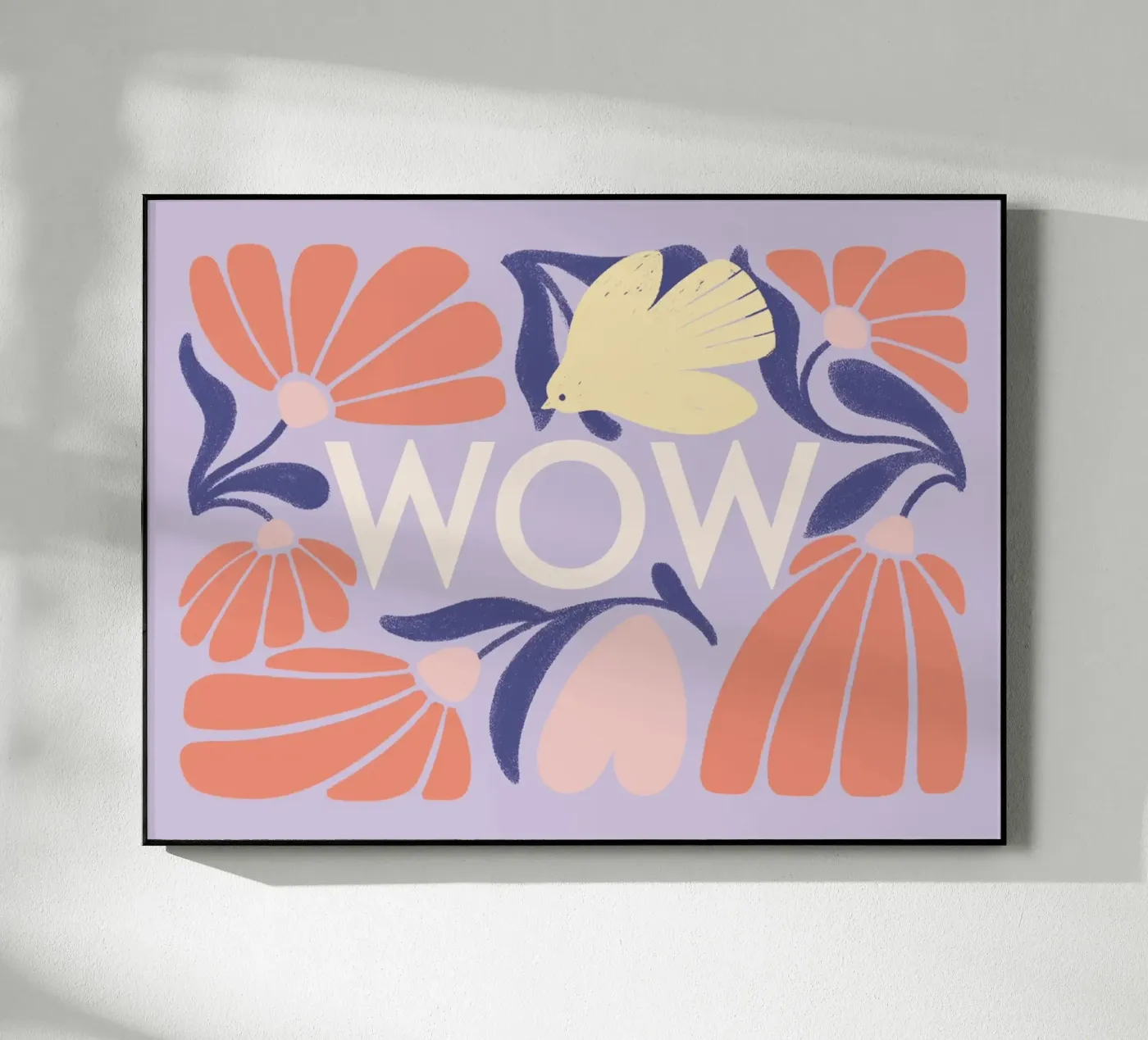 WOW plexiglas de VIERUNDFÜNFZIG