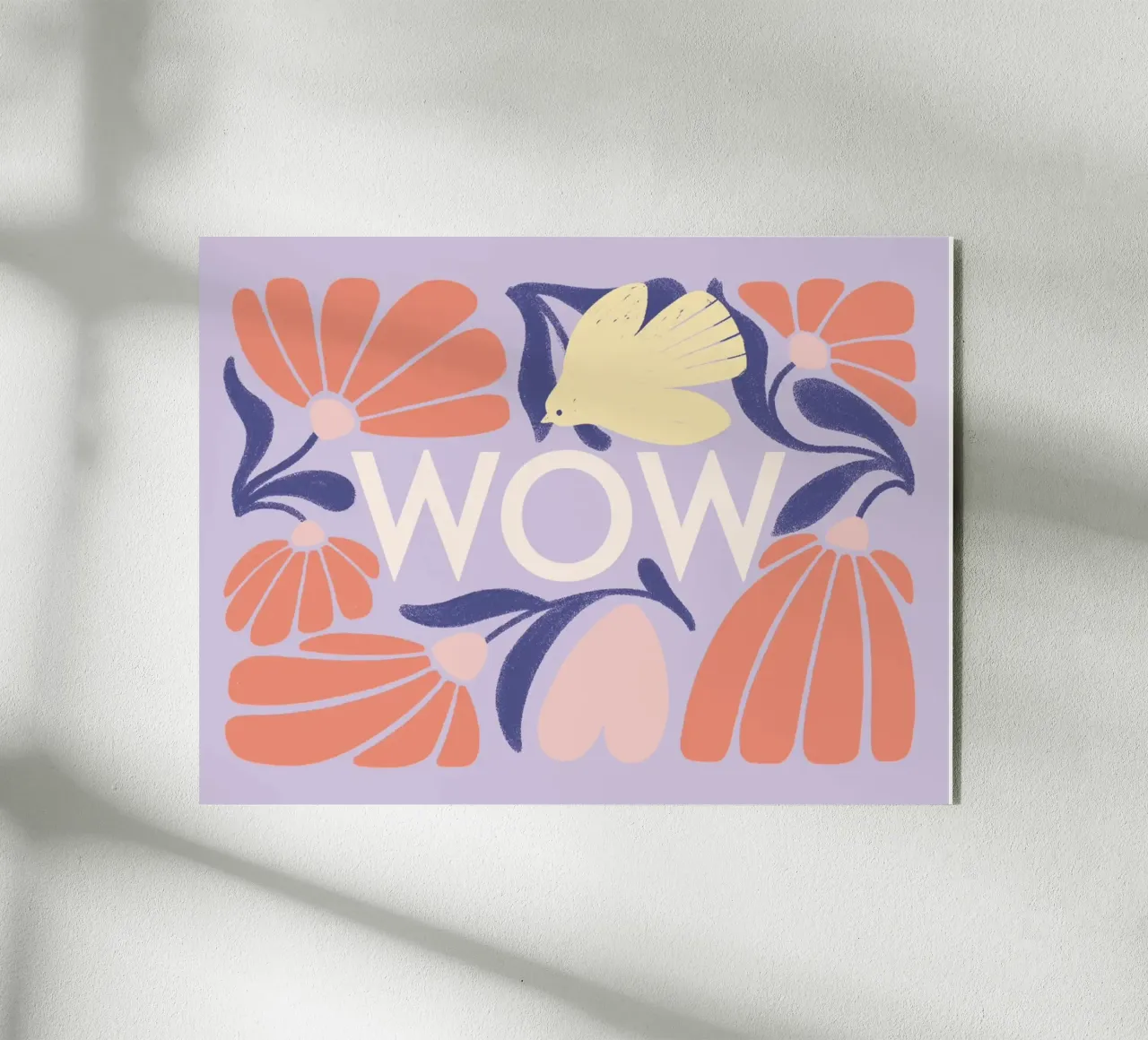 WOW plexiglas de VIERUNDFÜNFZIG