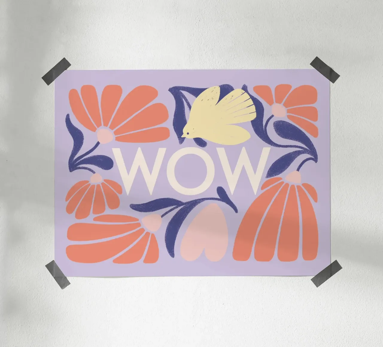 WOW poster da VIERUNDFÜNFZIG