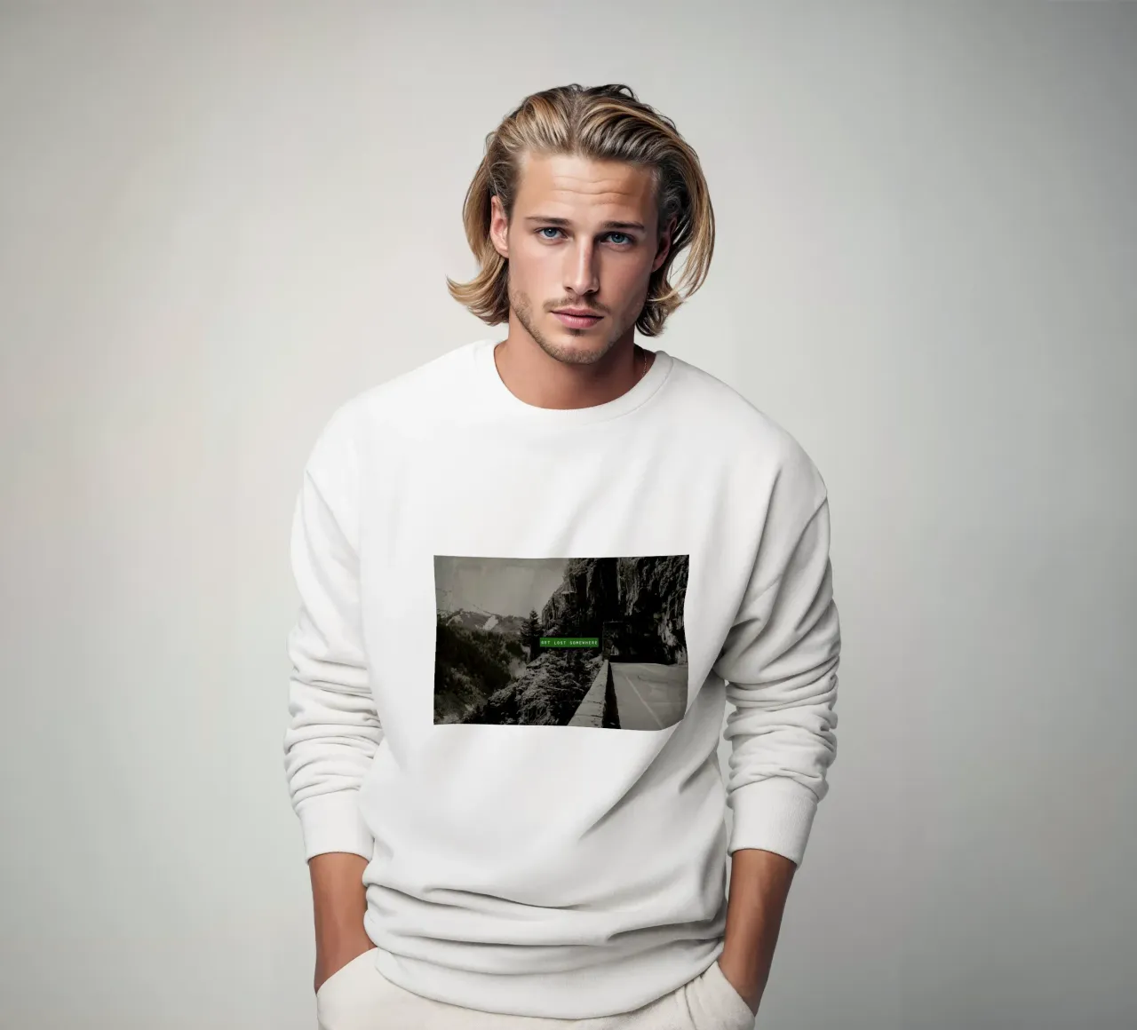 Get Lost Somewhere felpa da Leah Flores