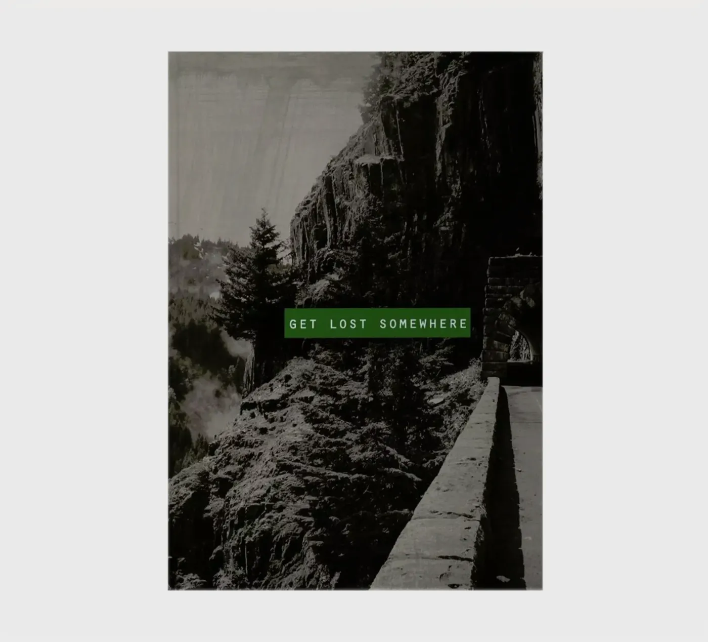 Get Lost Somewhere notebook by Leah Flores