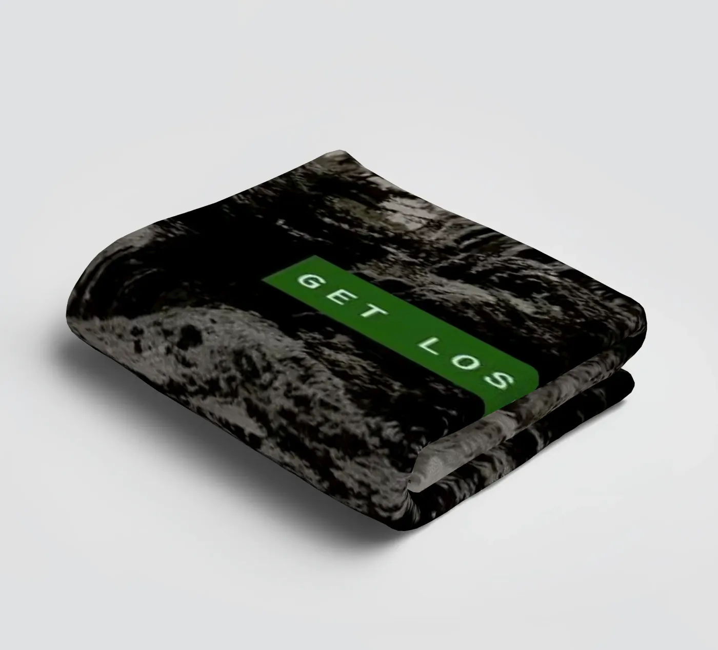 Get Lost Somewhere towel by Leah Flores