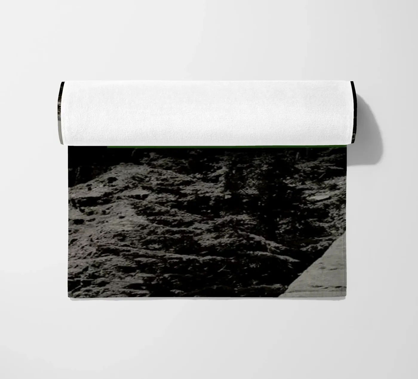 Get Lost Somewhere beach towel by Leah Flores