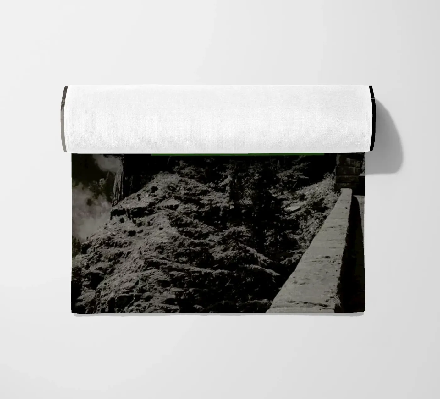 Get Lost Somewhere beach towel by Leah Flores