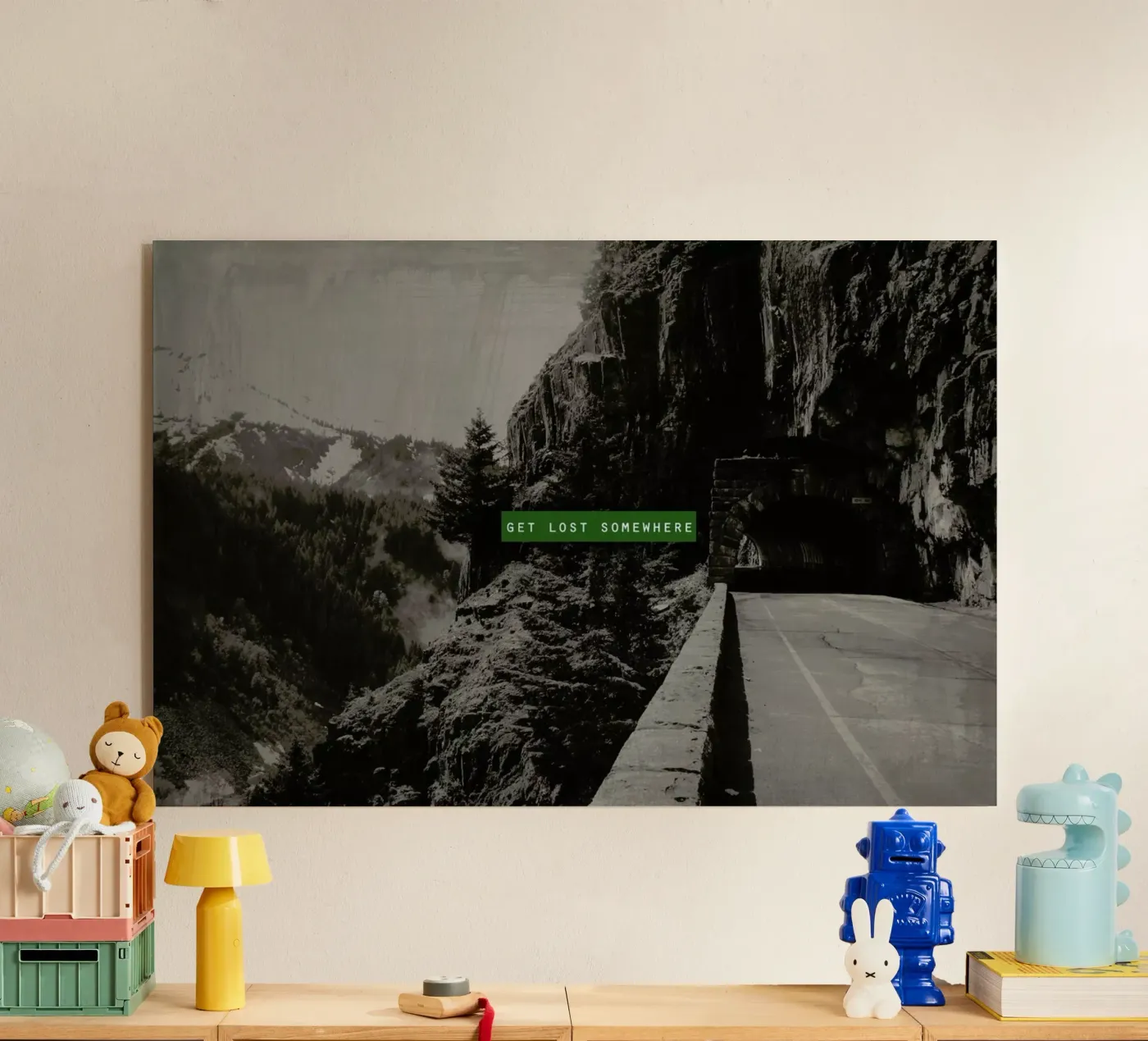 Get Lost Somewhere plexiglass da Leah Flores