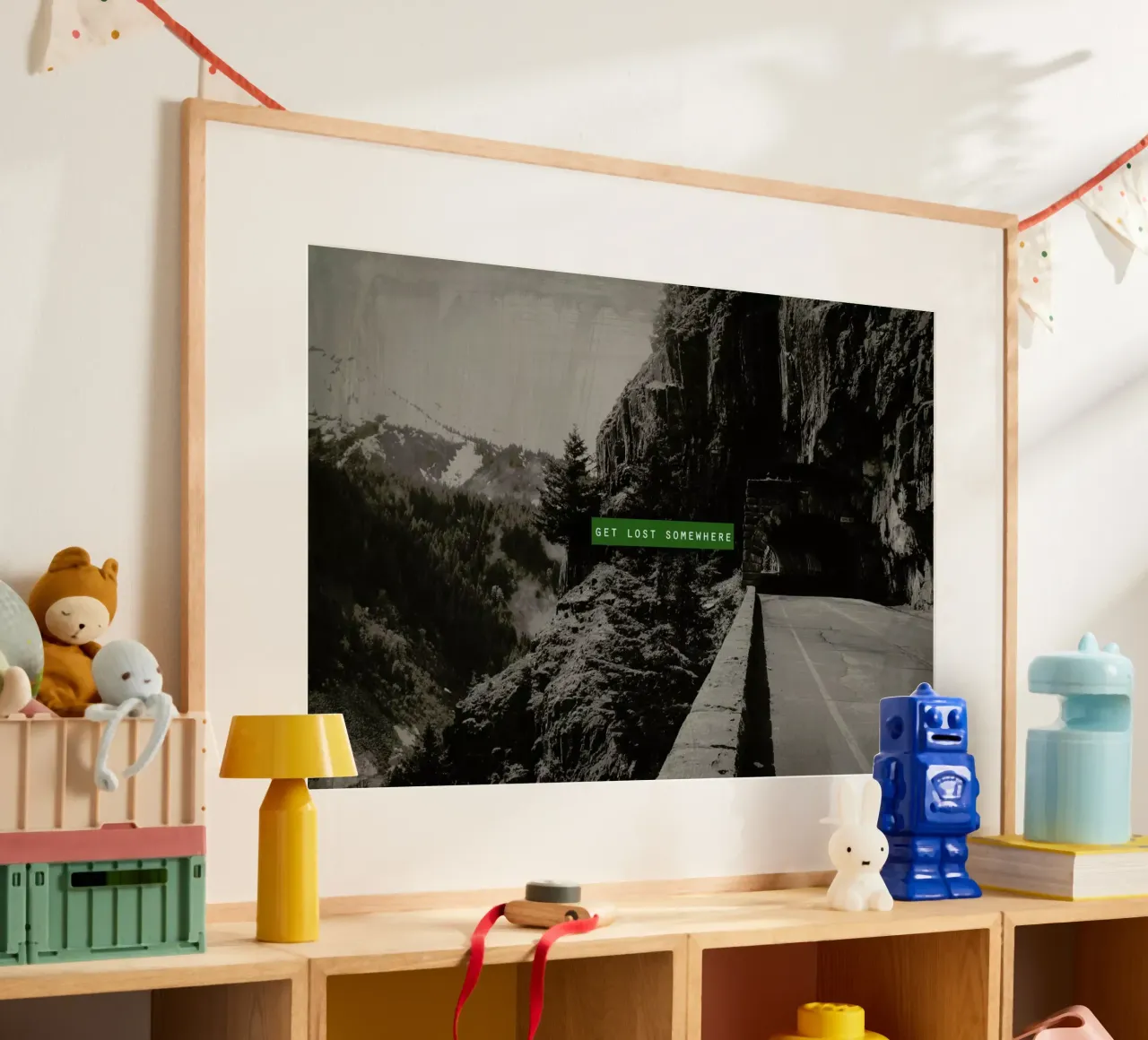 Get Lost Somewhere poster da Leah Flores