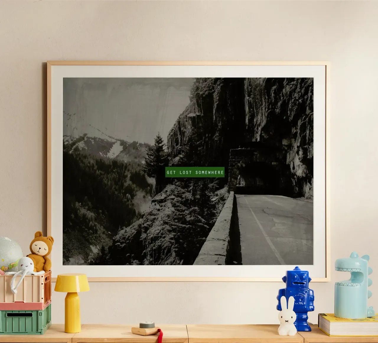 Get Lost Somewhere poster da Leah Flores