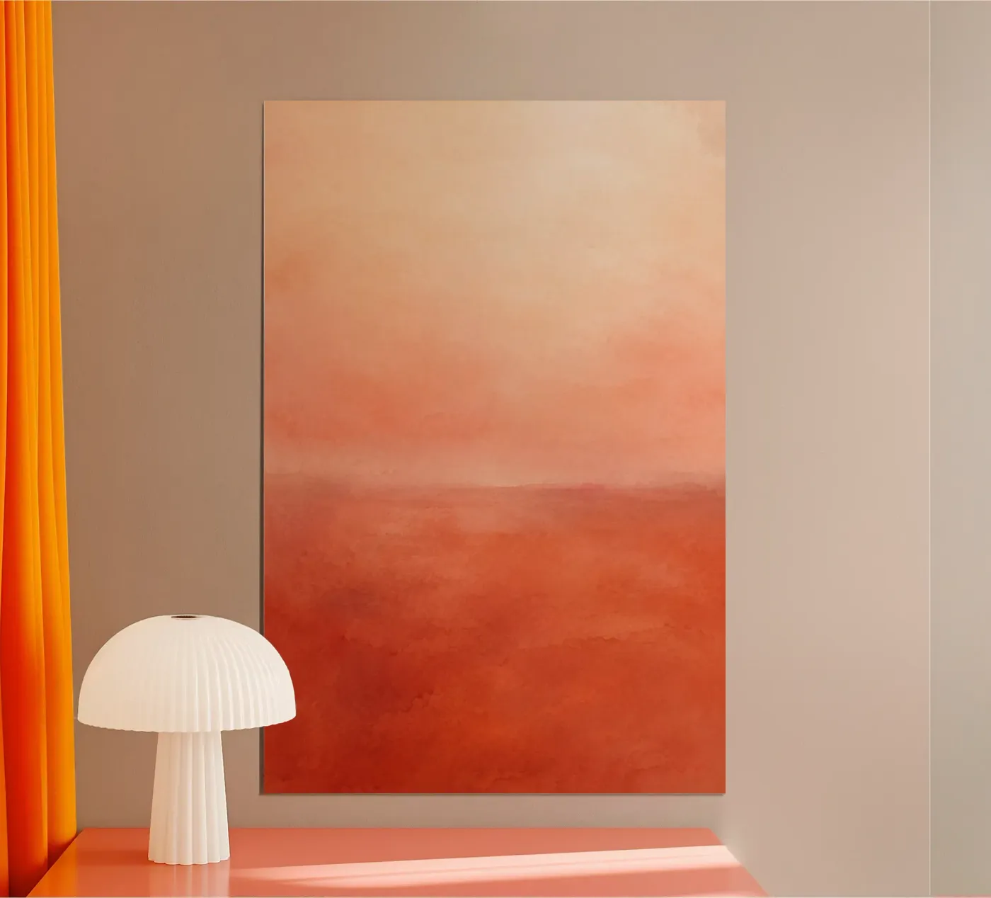 Terracotta sunset poster da Ramcdc