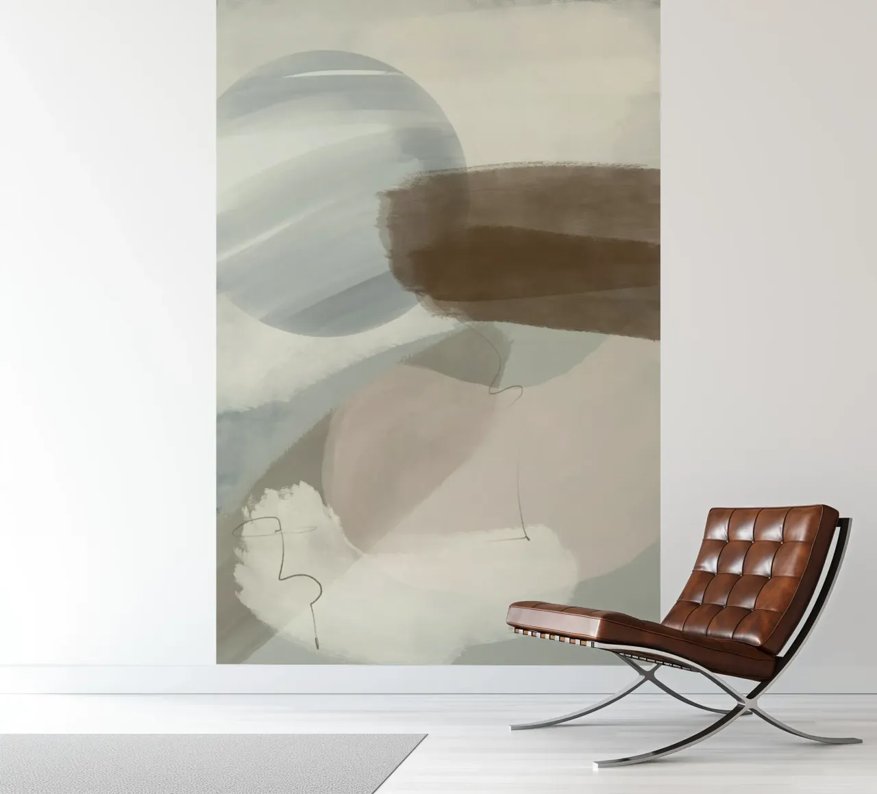 Abstract fotobehang van nileshkikuuchise