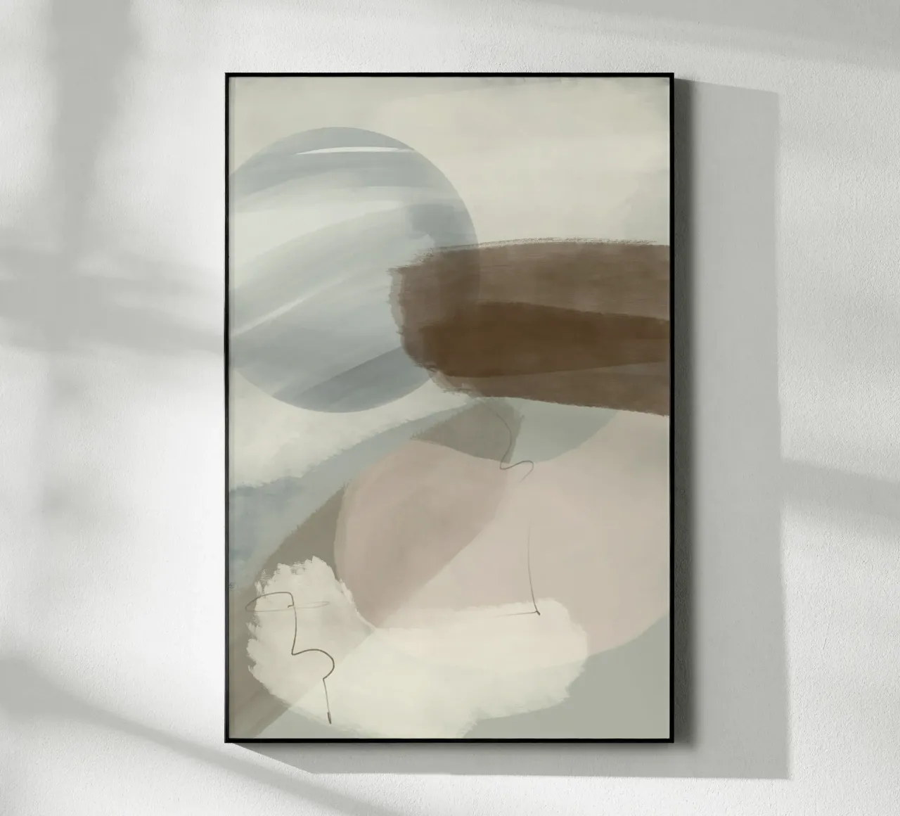 Abstract acrylic glass by nileshkikuuchise