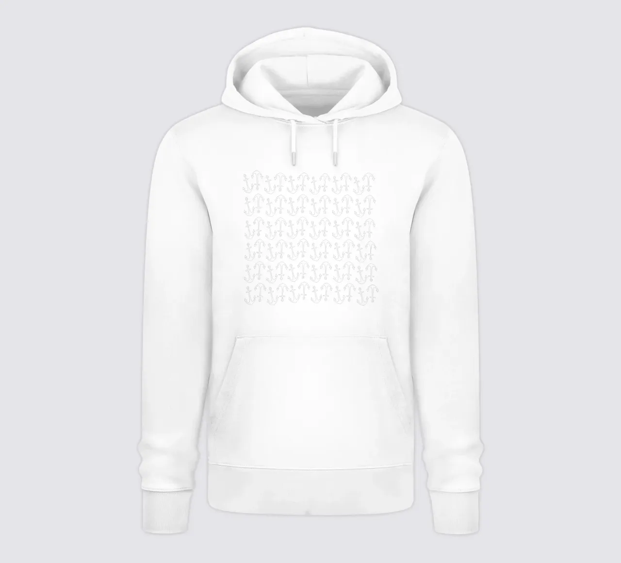 Sea anchors felpa con cappuccio da baobabprintstore