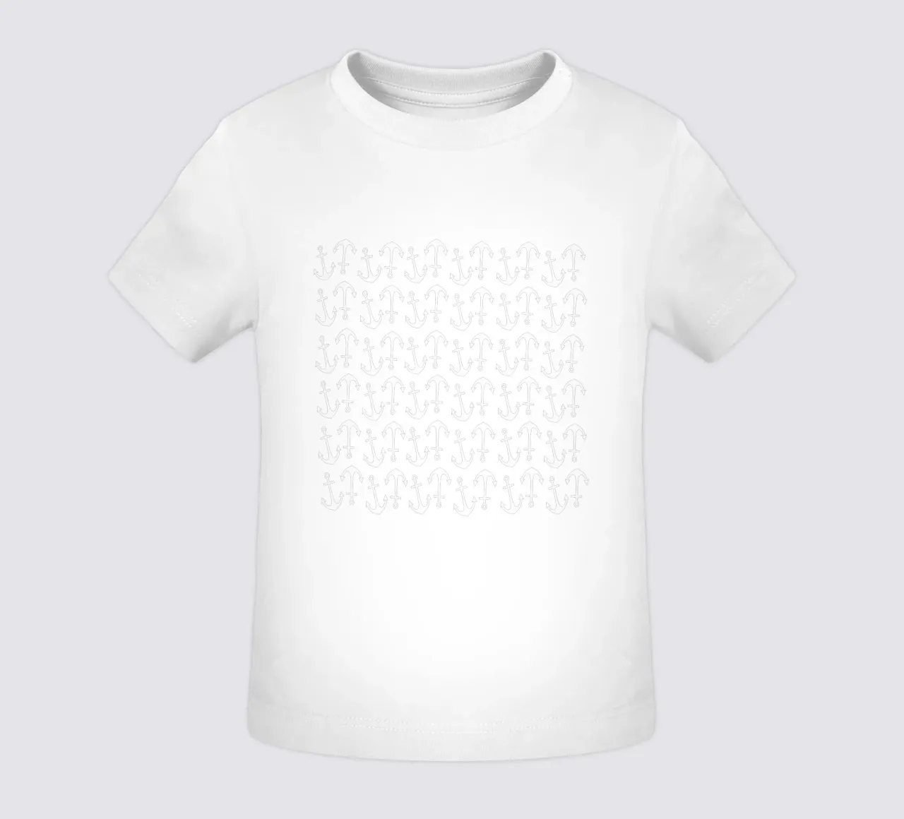 Sea anchors maglietta neonato da baobabprintstore