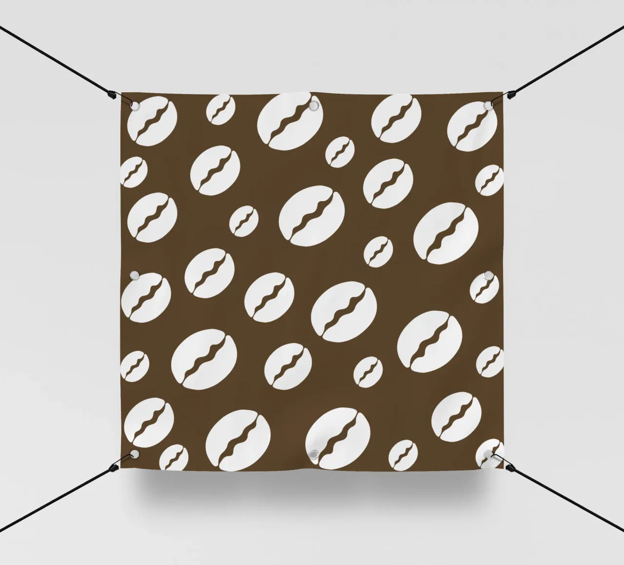 Coffee beans telo in pvc da baobabprintstore
