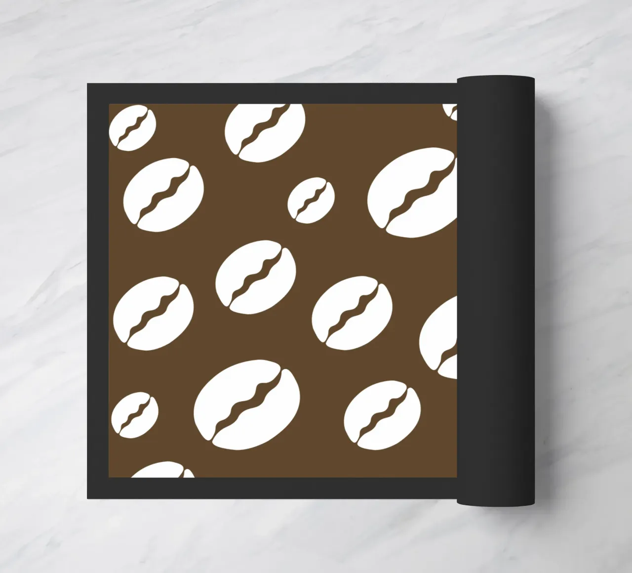 Coffee beans deurmat van baobabprintstore