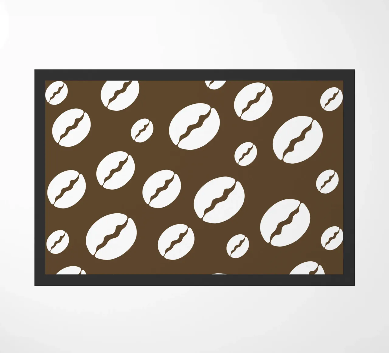 Coffee beans deurmat van baobabprintstore