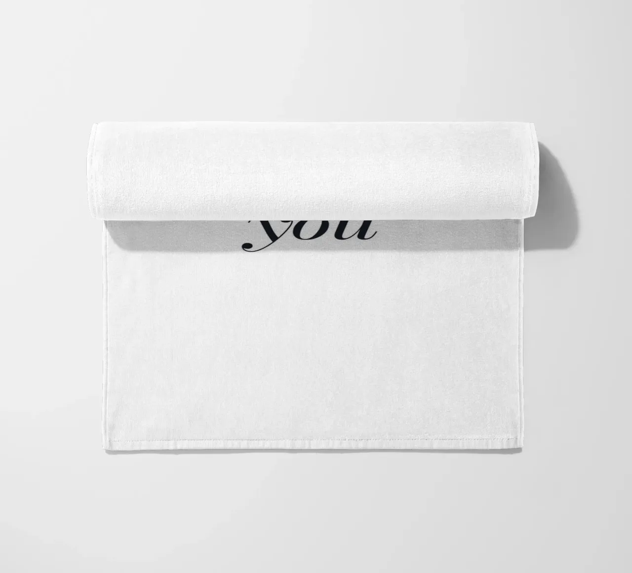 Always You - Design tipografico minimalista telo mare da Whole©
