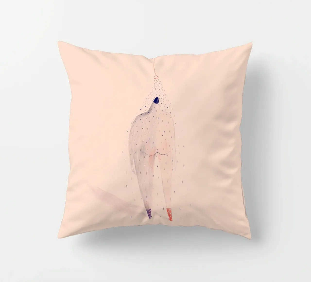 Trude is Krude - Abkühlung cuscino da The Artcircle