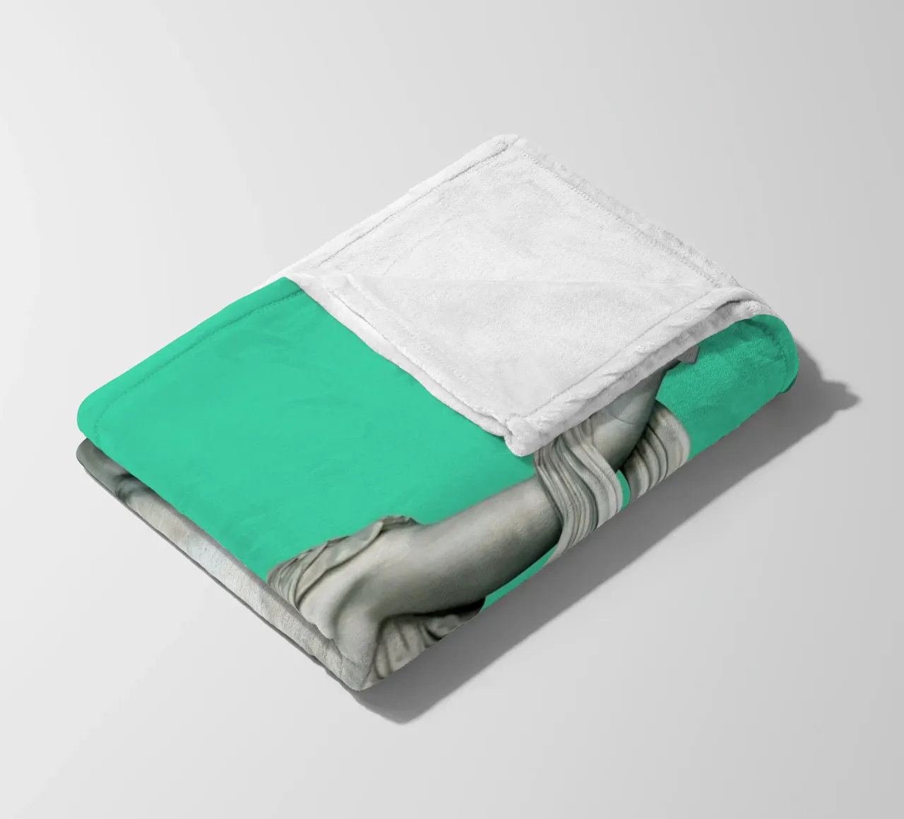 Antique Selfie fleece blanket by 360brain