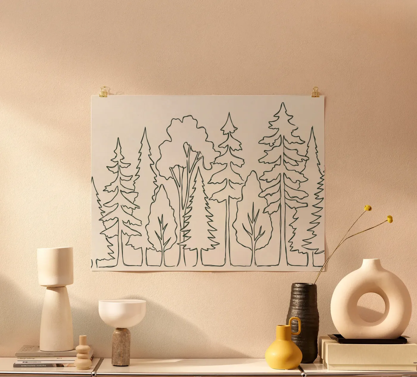 Silent Tree Line poster da home visuals
