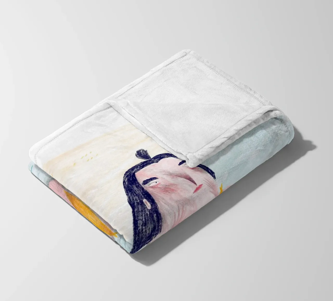 Trude is Krude - Badespaß coperta in pile da The Artcircle