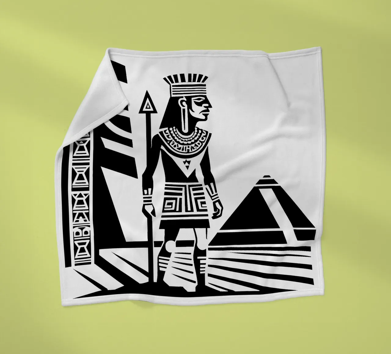 Inca 17 coperta in pile da Rezh creations