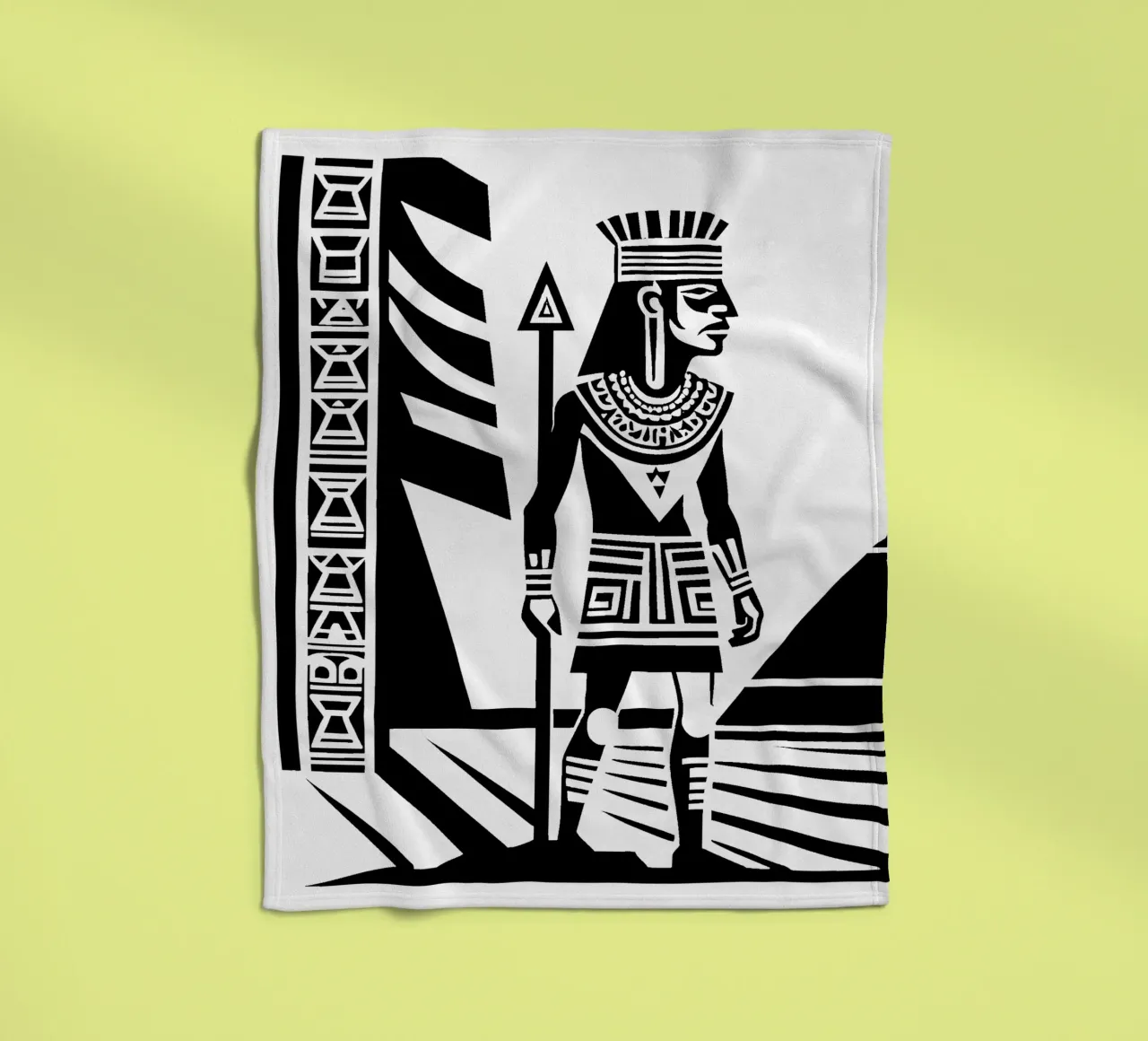 Inca 17 coperta in pile da Rezh creations
