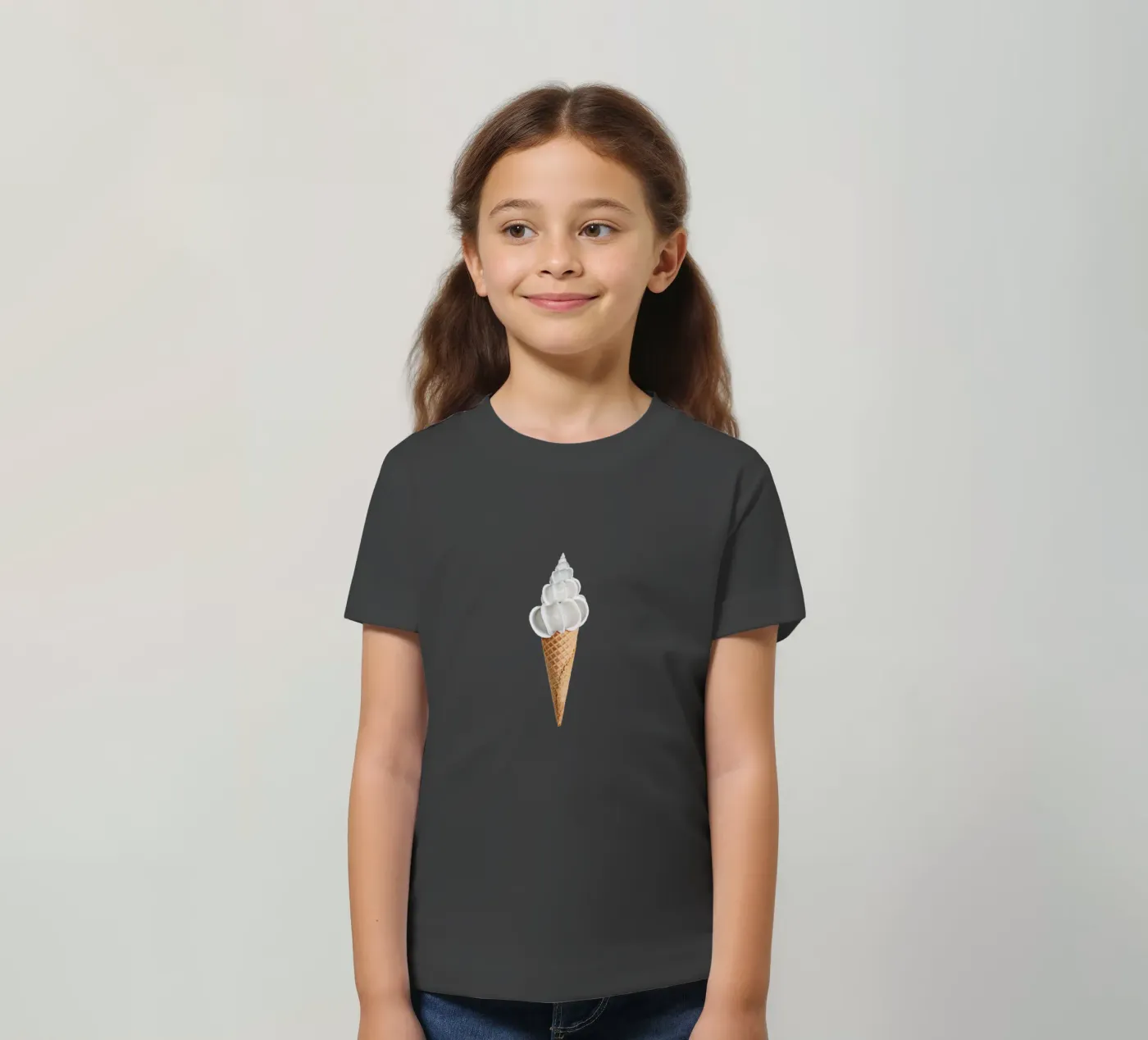 Crema di conchiglie t-shirt bambini da 360brain