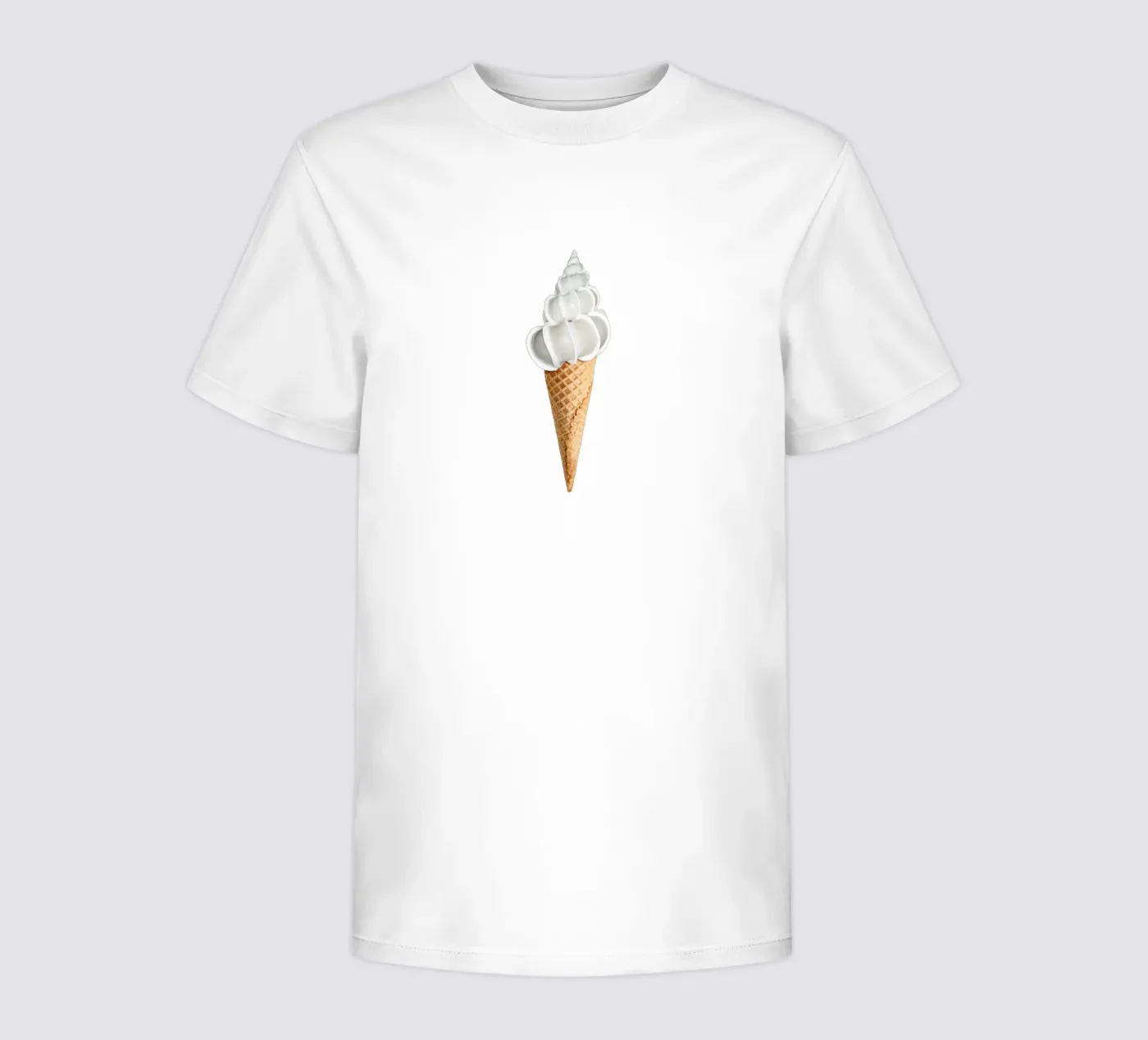 Crema di conchiglie t-shirt bambini da 360brain