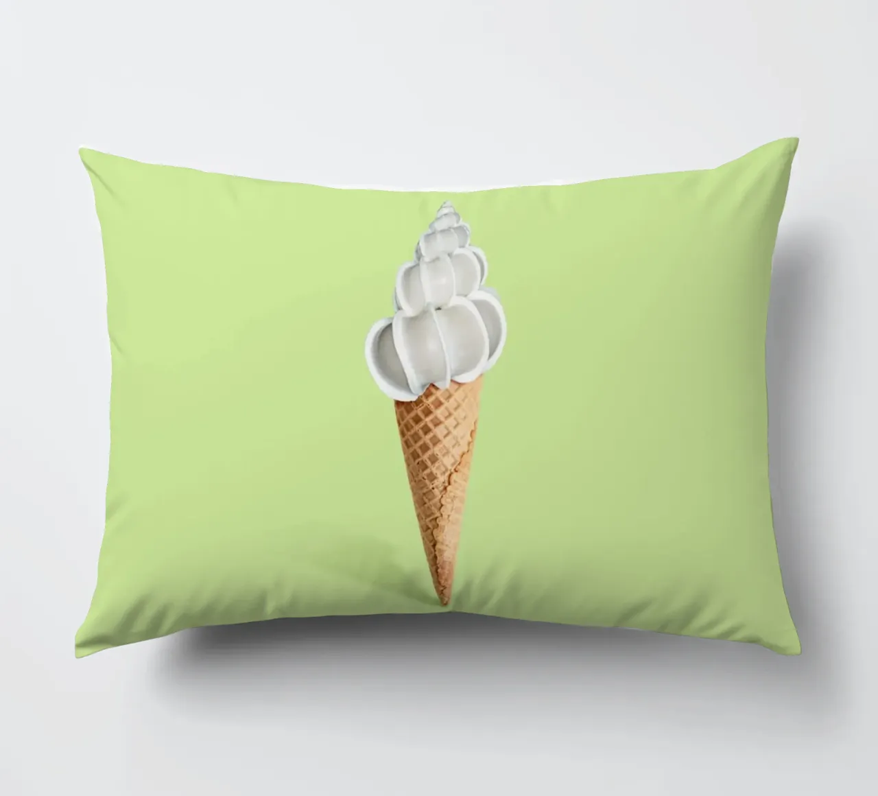 Crema di conchiglie cuscino da 360brain