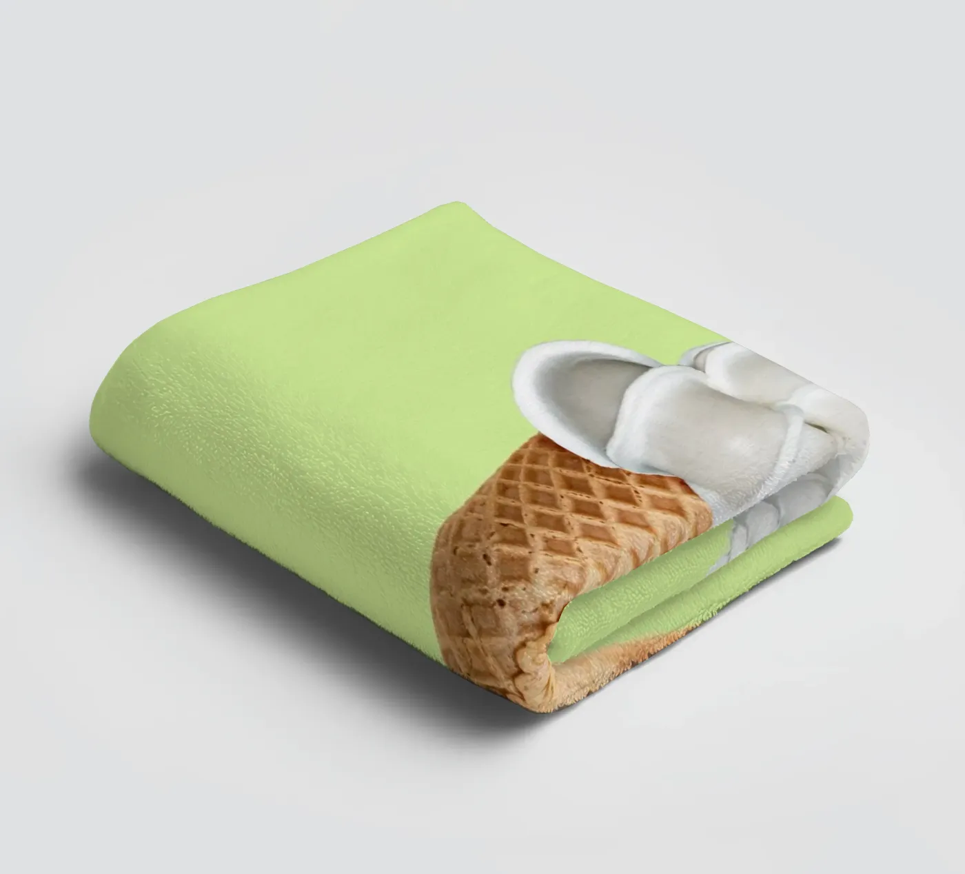 Shell Cream towel by 360brain