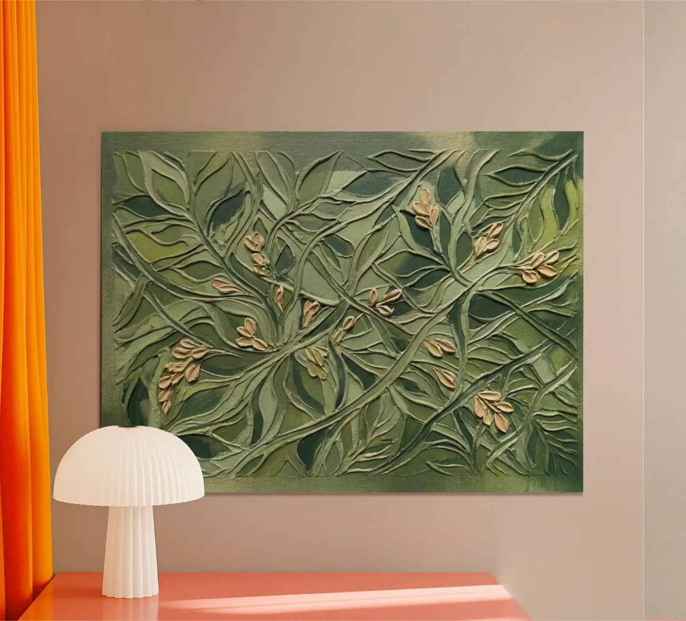 Verdant Mosaic poster da home visuals
