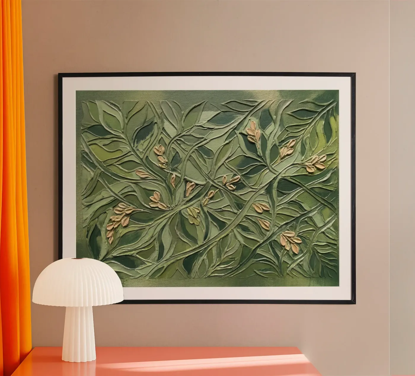 Verdant Mosaic poster da home visuals