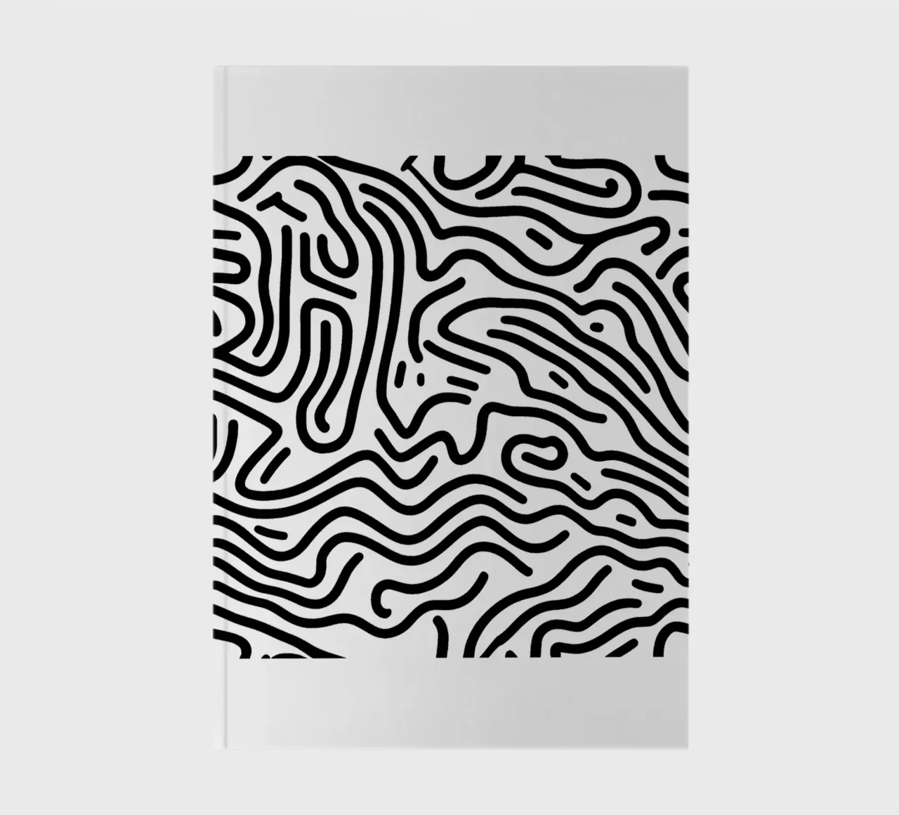 Black & White 4 notebook by Rezh creations