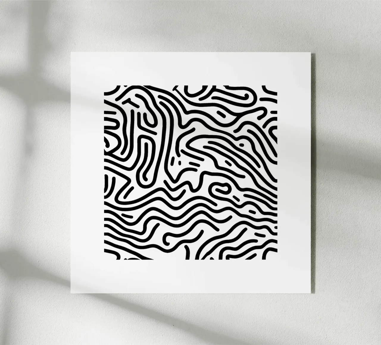 Black & White 4 acrylic glass by Rezh creations