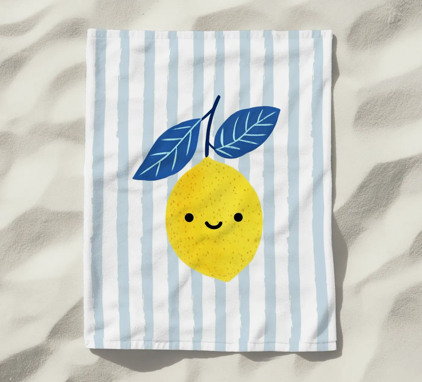 Smiley Limone telo mare da Littleleo