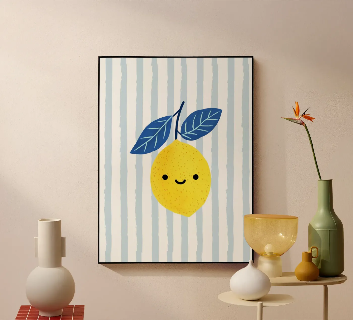 Smiley Limone plexiglass da Littleleo