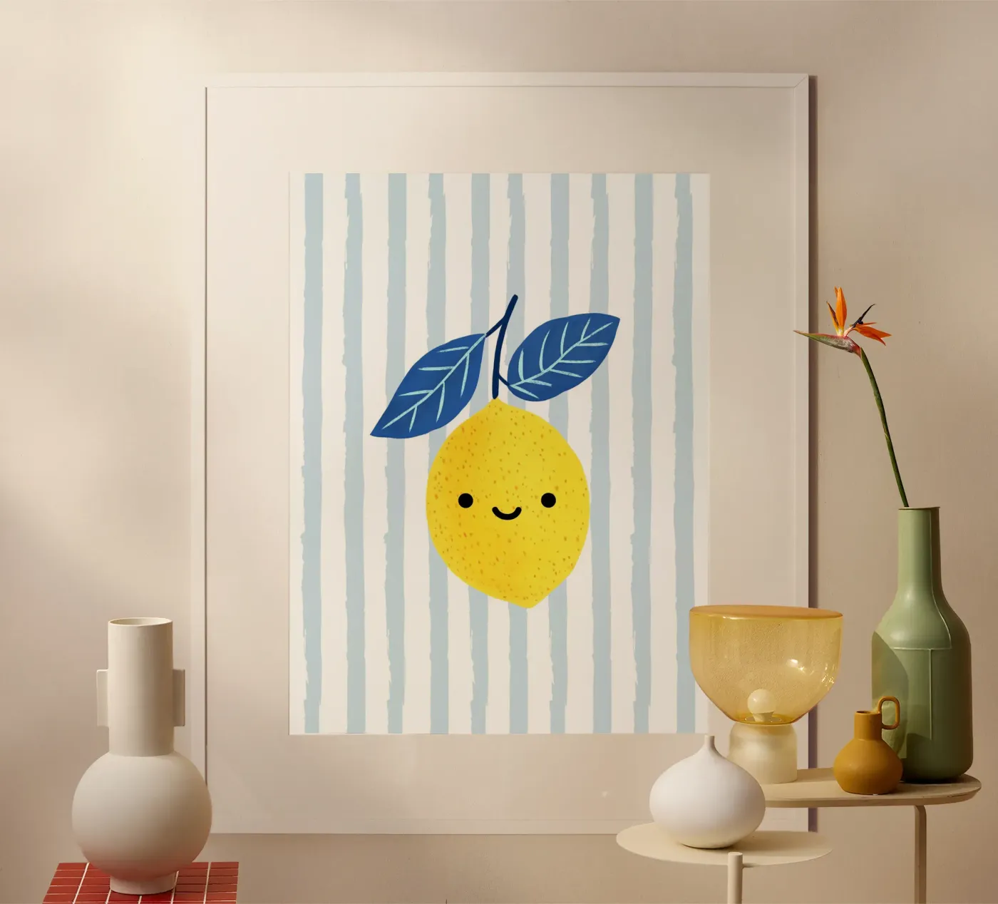 Smiley Limone poster da Littleleo