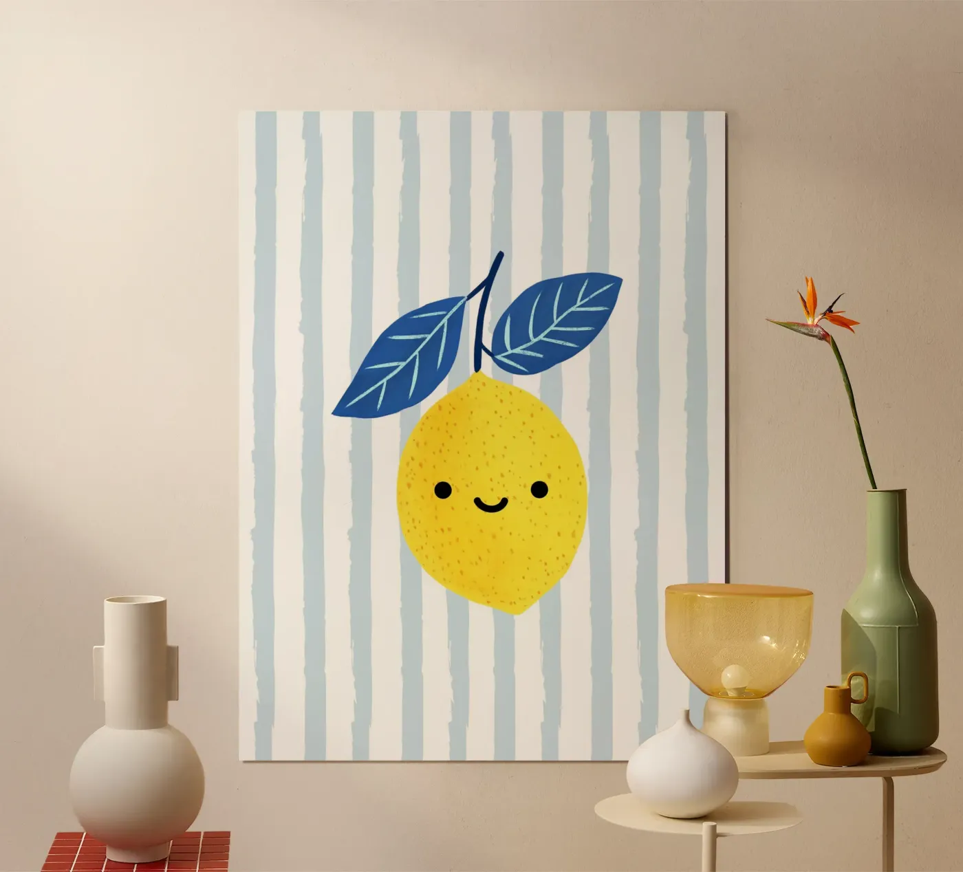 Smiley Limone poster da Littleleo